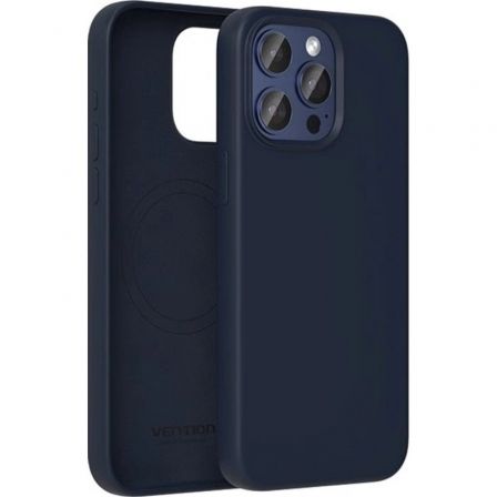 Vention Funda de Silicona Líquida con MagSafe para iPhone 14 Pro, Azul Medianoche Vention Funda de Silicona Líquida con MagSafe para iPhone 14 Pro, Azul Medianoche